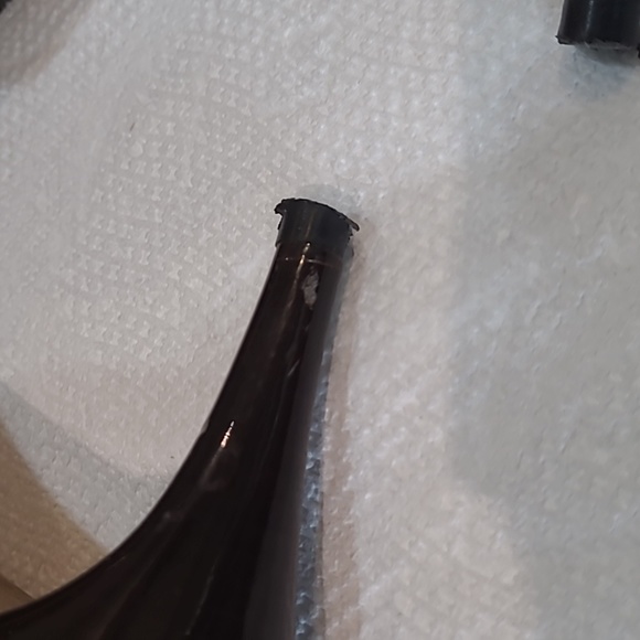 LOUIS VUITTON~MONGOGRAM GOLD STUDDED HEELS~SIZE 39 - Picture 13 of 14